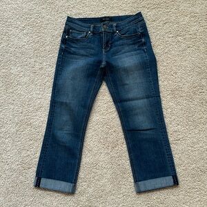 White House, black market crop jeans
